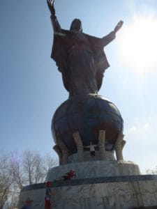 Timor Christ statue